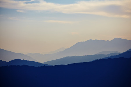 Himalaya landscape, Nepalの写真素材