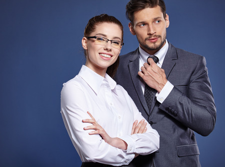 Portrait of  business peopleの写真素材