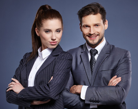 Portrait of  business peopleの写真素材