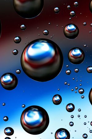 Fantastic drops, may be used as background