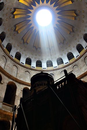 Church of the Holy Sepulchre, Jerusalem, Israelのeditorial素材