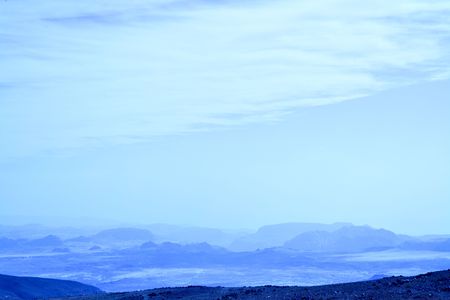Mountains of Jordan, may be used as backgroundの写真素材