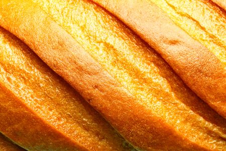 Wheat bread close-up, may be used as backgroundの写真素材