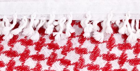 Arab keffiyeh close-up, may be used as background