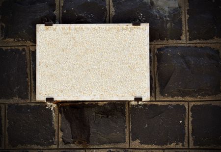 Blank marble tablet, put your own text hereの写真素材