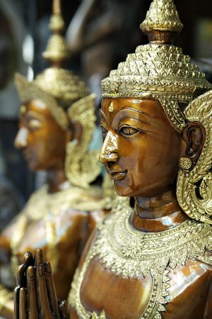 Kinnara statue - a kind of mythological creature
