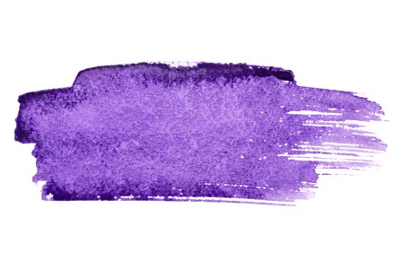 Blue watercolor brush strokes with space for your own textの写真素材