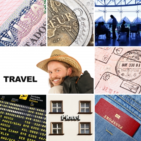 Travel - Set of travel theme shotsの写真素材