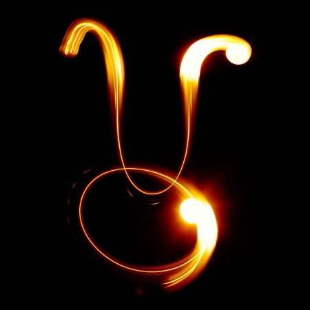 Taurus. Zodiac signs collectionの写真素材