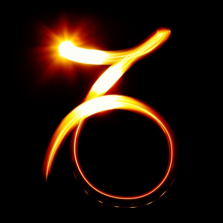 Capricorn. Zodiac signs collectionの写真素材