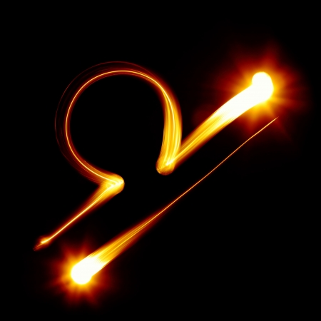 Libra. Zodiac signs collectionの写真素材