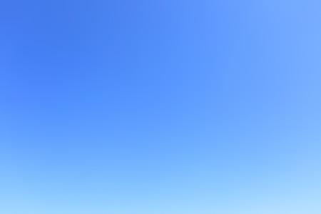 Clear cloudless blue sky, may be used as background