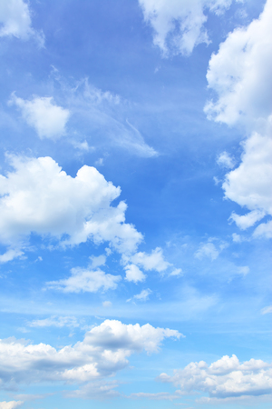 Sky with clouds - backgroundの写真素材