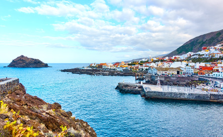 Garachico - small old town on the seashore, Tenerife island, The Canaries