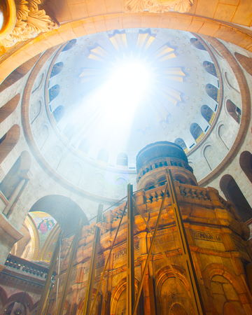 The Church of The Holy Sepulchre in Jerusalem, Israelのeditorial素材