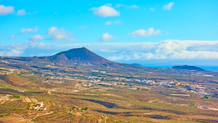 Panoramic view of Tenerife (South),  Canary Islands - Landscapeの写真素材