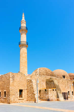 Old mosque in Rethymno Crete, Greeceの写真素材
