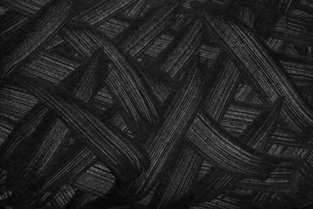 Random black translucent brush strokes , may be used as background. Dark painted texture