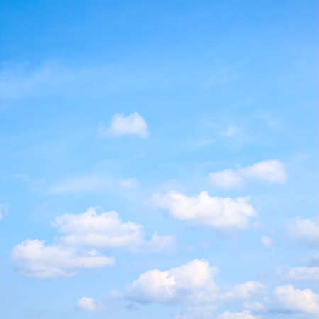 Blue sky with white clouds Background.の写真素材