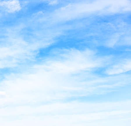 Sky and clouds background. Cloudscape with copy spaceの写真素材
