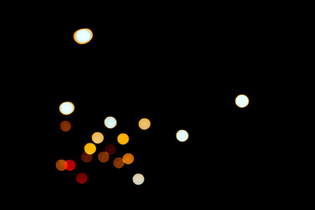 night bokeh is backgroundの写真素材