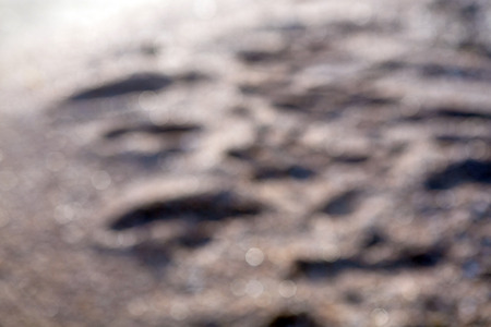 sand  bokeh is backgroundの写真素材