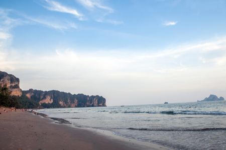 ao-nang beach krabi thailandの写真素材