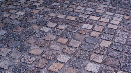 Stone road texture and backgroundの写真素材