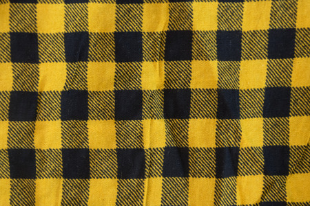 Yellow Checkered Lumberjack  fabric pattern