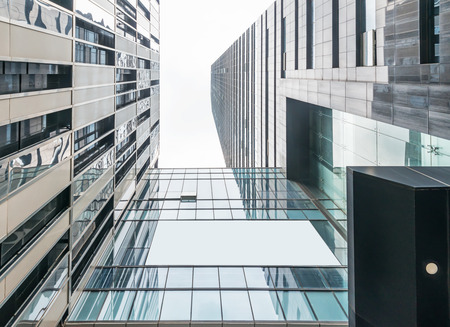 modern glass building