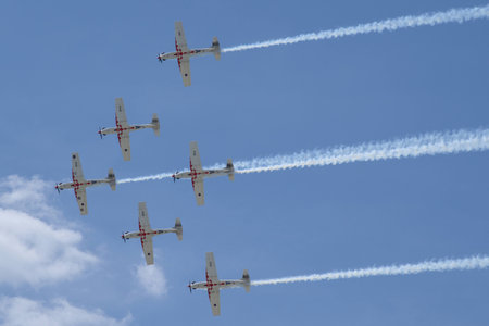 Croatian Air Force aerobatic team The Wings of Storm (Krila Oluje), Piltus PC-9