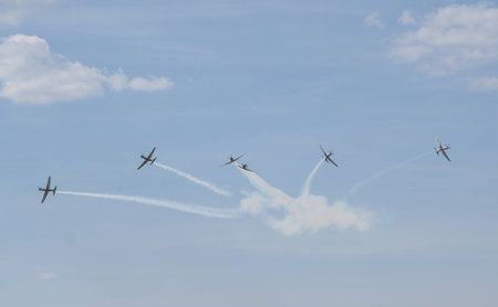 Croatian Air Force aerobatic team The Wings of Storm (Krila Oluje), Piltus PC-9