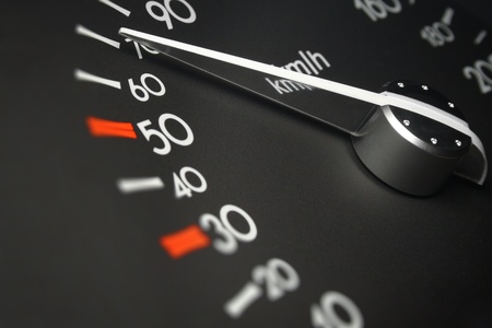 Car dashboard dialsの写真素材