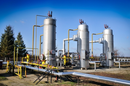 Oil industry,oil separatorsの写真素材