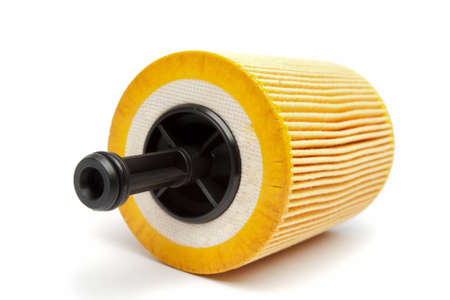 Filters for car isolated on a white backgroundの写真素材