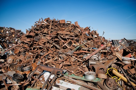 Recycling of metalsの写真素材