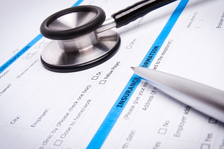 Medical Form   Stethoscopeの写真素材