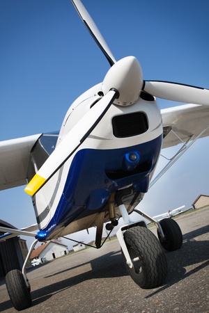 Small airplaneの写真素材