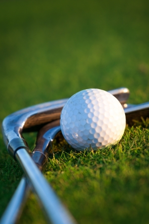 Golf equipmentの写真素材