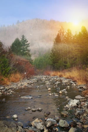 Beautiful mountains landscape の写真素材