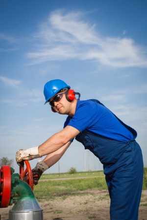 Oil engineerの写真素材