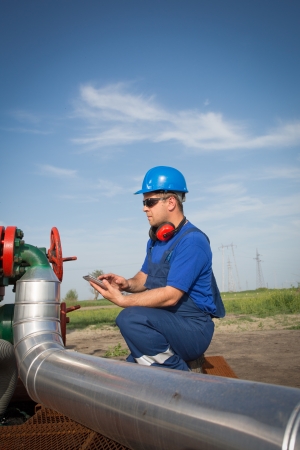 Oil engineerの写真素材