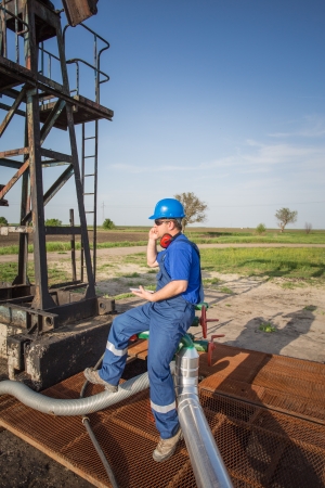 Oil engineerの写真素材