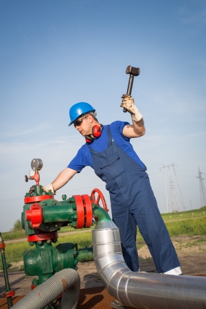 Oil engineerの写真素材