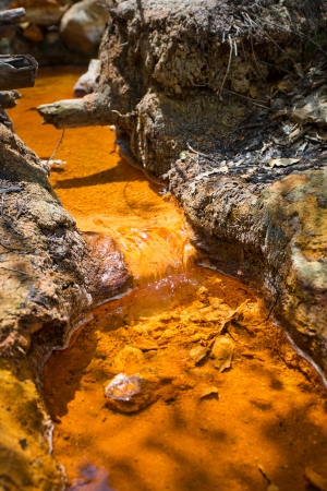 Orange creekの写真素材