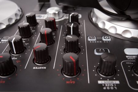 DJ mixerの写真素材