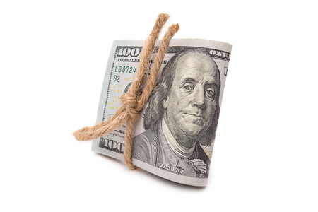 Stack of dollarsの写真素材