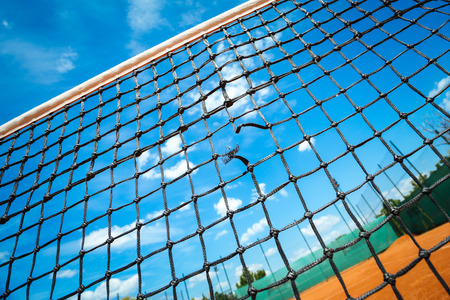 Tennis netの写真素材