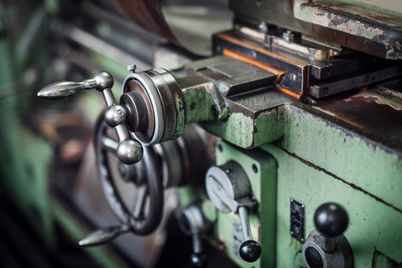 Part of the latheの写真素材