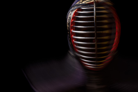 Head shot of kendoka